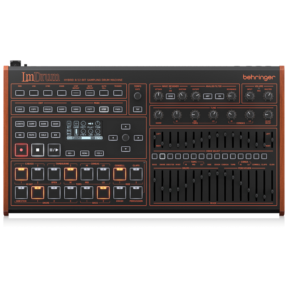 BEHRINGER LM DRUM Dijital Davul Makinesi - Zuhal Müzik